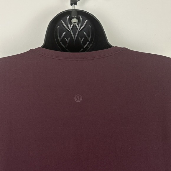 Lululemon Ease of Mind Bordeaux Drama Maroon Rulu Long Sleeve Tee Women's 8/10? - Picture 7 of 9
